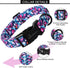 ARING PET Summer Dog Collar, Adjustable Lightweight Cotton Collars with Quick Release Buckle for Small Medium Large Dogs