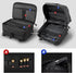 Jueachy Tactical Molle Pouch, Large Admin Bag Utility Tool Pouches, Expandable Molle Accessories Organizer with U.S.A