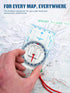 Eyeskey Premium Orienteering Compass for Hiking & Navigation
