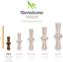 Benebone Puppy 2-Pack Maplestick/Zaggler Durable Dog Chew Toys for Gentle Chewers, Tiny, Made in USA