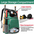 Lightweight Baseball Bag - Backpack with Shoe Compartment for T-Ball, Softball & Baseball Equipment & Gear