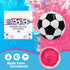 Gender Reveal Soccer Ball Powder Kit, 1 Blue & 1 Pink Exploding Soccer Balls for Baby Shower Supplies