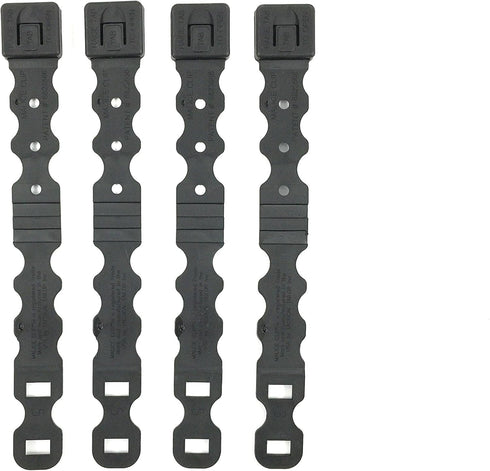 Tactical Tailor Fight Light Malice Clips - 4 Pack (Short) - Black