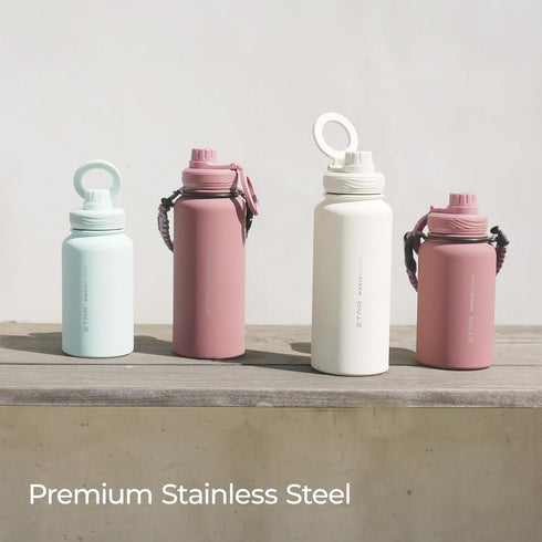 22 oz ZTAR Insulated Stainless Steel Water Bottle Compatible with Magsafe usable as Tripod, Leak-Proof, Keeps Drinks