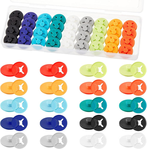 Juexica Running Bib Clips Race Number Buckle Fixing System Triathlon Race Bib