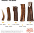 100% Natural Grade A Premium Whole Deer Antler for Dogs - Long-Lasting Chew for Aggressive Chewers, Large Breeds