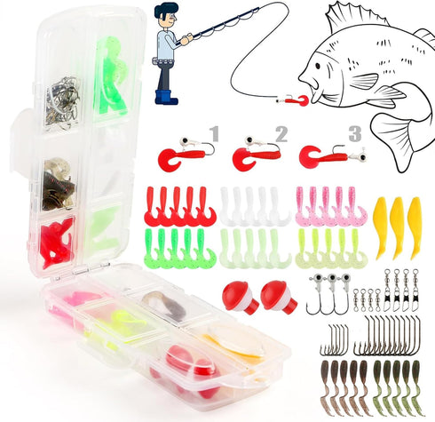 Telescopic Fishing Pole Reel Combo, Ultralight Fishing Rod Spinning Reel with Tackle Bag