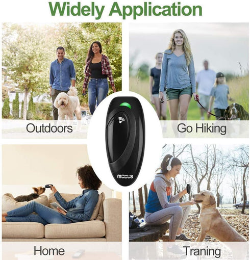 MODUS Ultrasonic Dog Barking Deterrent Device - Anti-Barking Device for Dogs, Safe for Indoor and Outdoor