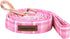 Lionheart Glory Pink Plaid Dog Leash, Durable with Comfortable Soft Handle for Small Medium Large Dogs