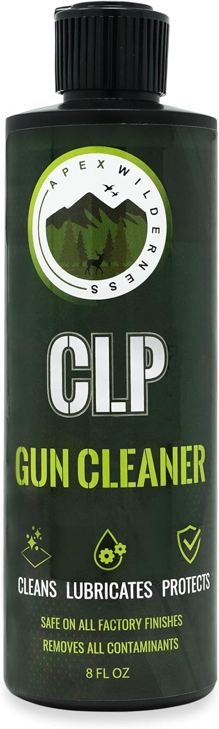 Apex Wilderness CLP Gun Cleaner 8oz | Bore Cleaner, Lubricant, Protectant Gun Oil |