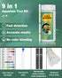 Pawfly 9 in 1 Aquarium Test Kit, Fish Tank Test Strips for pH, Chlorine, Nitrate, Nitrite, and More.