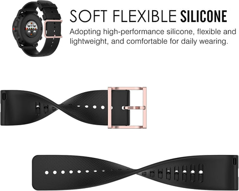 Quick Release Band Replacement for Polar Vantage M2/Vantage M/Vantage V3/Grit X/Grit X Pro - Polar Vantage M2