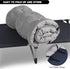 REDCAMP Extra Thick Folding Cot Pads for Sleeping, Soft Comfortable Velvet & Corduroy Camping Mattress Pad