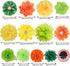 12PCS Pet Collar Flower Bow Collar Detachable Flower Embellishment for Cat Dog,Pet Supplies for Birthday Party