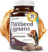 K9 Select Concentrated Flaxseed Lignans for Dogs, 20mg 90 Tablets, Peanut Butter Flavored Chewable
