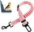 Benjiuun Dog Seat Belt for Car Adjustable Dog Safety Belt Leash, 2 in