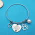 Xiahuyu Pet Memorial Bracelet - If Love Could Have Saved You, Loss of Pet Sympathy Gift