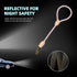 Mile High Life Short Dog Leash for Large Dogs, Reflective Heavy Duty Leash for Training and Walking, Pink