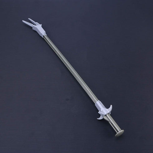 Mipcase Long Aquarium Tongs, 19.7in Plastic Tweezers for Fish Feeding, Aquatic Plant Tools for Fish Tank