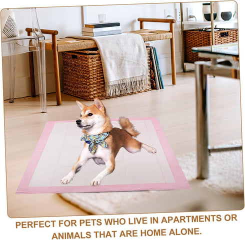 Pack SUPVOX Dog Potty Pad Instant Absorbent Pet Training Pads Non-Woven for Puppy and Aging Dogs