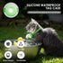 HONGTOP H Cat GPS Tracker for Cats, Waterproof Pet GPS Tracker with Safety Elastic Buckle, Compatible with Apple Find