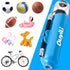 Sports Ball Pump Kit - Portable Air Pump Two-Way Dual Action Inflatable Perfect for Basketballs, Soccer Balls and More