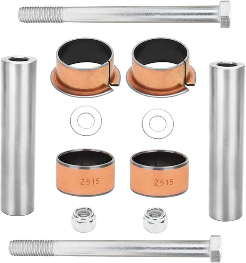 Roykaw Kingpin Spindle Bushing Kit for EZGO TXT/PDS Golf Cart Models, Replaces OEM # 70648-G01