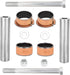 Roykaw Kingpin Spindle Bushing Kit for EZGO TXT/PDS Golf Cart Models, Replaces OEM # 70648-G01