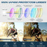 LINVO Polarized Wrap Around Sports Sunglasses for Men Women with UV400 Protection for Running Cycling Fishing Golf