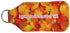 Custom Fall Leaves Hand Sanitizer & Keychain Holder - Large