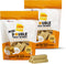 Ultra Chewy Mini Double Treat Bones: Long-Lasting Dog Treats Made in USA, Highly Digestible, 9oz (Peanut Butter, 2