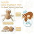 Sloth Interactive Dog Toys, Squeaky Dog Toys Puppy Teething Toys, Crinkle Plush Dog Chew Toy for Small Medium Large Breed, Puppy Chew Toys for Teething, Cute Dog Toys for Dog Gifts