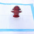 Generic (5PC) Fire Hydrant Dog Training Post Indoor Puppy Potty Supply Realistic Design Pee Station with Mesh Toilet