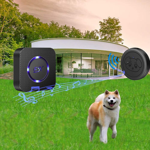 2 2 EverNary Dog Door Bell, Wireless Doggie Doorbells for Potty Training, Door Bell for Dogs to Go Outside, Dog Bells