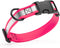 BioThane Reflective Dog Collar, Waterproof Heavy Duty Quick Release Collar with Sturdy Buckle in Fun Modern Colors