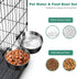 2 Pack No Spill Dog Crate Water Bowl, Hanging Kennel Bowls for Pet Cage Accessories