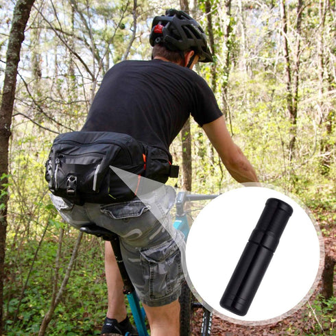 Tubeless Bike Tire Repair Kits for Road Bicycle and Mountain Bike, Includes Storage Canister Plugger Tool with Plugs, 5