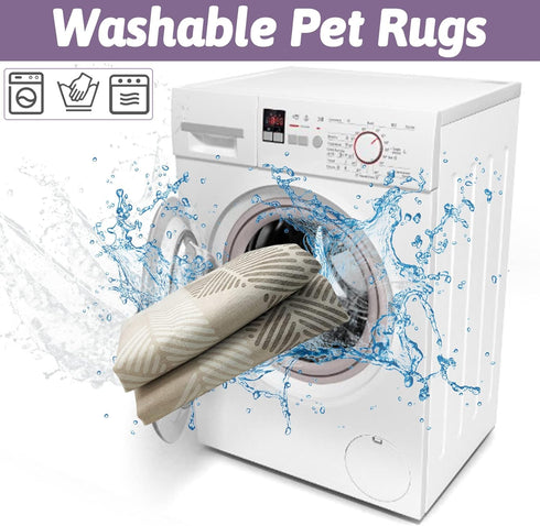 63 inch VCEPJH Extra Large Rabbit Cage Liner Reusable Washable Bunny Floor Mat Soft Animal Bedding Cage Flooring Pads