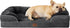 EHEYCIGA Orthopedic Dog Bed for Medium Dogs, Waterproof Memory Foam Couch Bed with Washable Cover, Dark Grey