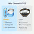 PATPET Shock Collar for Dogs, 10-120lbs, 4000ft Rechargeable IPX7 Waterproof Training Collar with Remote for 2 Dogs