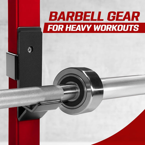 Yes4All Attachments Capacity 1000 LBS for 2x2" Tube - Power Cage including J-Hook, Spotter Arm, Dip Bar