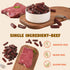 Dogs,10.58 oz Soft Beef Sausage Dog Treats, Slow Roasted Beef Jerky for Dogs High Protein Low Fat, Grain-Free