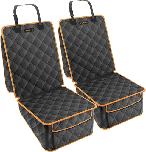 iBuddy Front Seat Cover for Dogs Waterproof Car Seat Cover Protects Seats