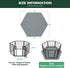 32inch 6 35" 1 Pack FXW Washable Pee Pads for Dogs, Leak-Proof & Non-Slip, Specifically Designed for FXW