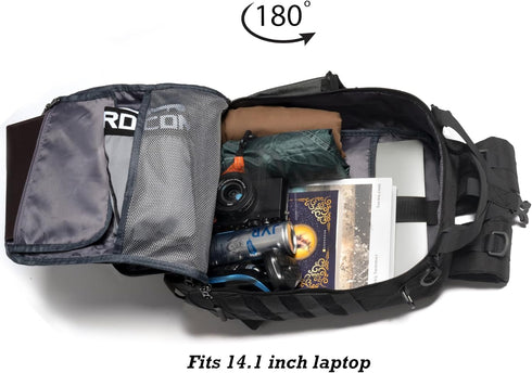 Backpack Daypack Pack NICGID Tactical Military Molle Army Assault Bug Out Bag Travel Fishing Hiking Trekking Rucksack