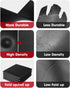 VTORY Foldable Treadmill Mat for Carpet, Exercise Equipment Mat for Home Fitness, High Density PVC Protector
