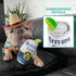 Haute Diggity Dog Grrrona Beer Can, Plush Designer Dog Toy with Interactive Squeaker, Machine-Washable