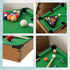 Kinaxixi Mini Pool Table Wooden Billiards Tabletop Board Game for Family Night Party Time Gift for Cat Lovers