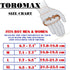 TOROMAX Weight Lifting Gloves Gym Gloves for Training, Fitness, Workout, Crossfit Exercise, Cycling Leather Padded