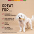 40 Count Pack Earth Animal No Hide Stix - Long Lasting Rawhide Free Small Dog Chews Sticks, Beef - Extra Value